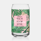 トロピカルパームバチェロレッテウィークエンドカクテルパーティー ガラス缶 (正面)