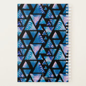 トロピカルパームパラダイスピンクブルー2019 パーソナライズされた プランナー手帳 (裏面)