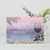 トロピカルパームビーチワインリタイアメントパーティー 招待状 (スタンド正面)