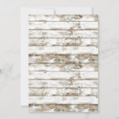 トロピカルパームビーチ退職パーティー 招待状 (裏面)