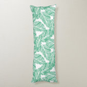 トロピカルパームプリントボディピロー ボディピロー (裏面 (縦))