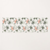 トロピカルパームプリントヨガマット ヨガマット (正面(横))