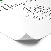 トロピカルパームマムオーサバー標識 ポスター (角)