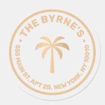 トロピカルパームモダンツリー