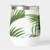 トロピカルパームモノグラムの結婚ツリーの贈り物 (右面)