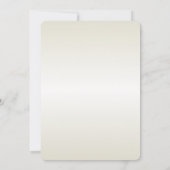 トロピカルパームリーフサマー 出席のお返事 招待状 (裏面)