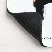 トロピカルパームリーフレターHモノグラパーソナライズされたム マウスパッド (コーナー)