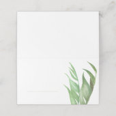 トロピカルパームリーフ座席表 プレイスカード (外部開封)