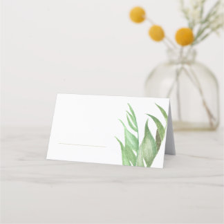 トロピカルパームリーフ座席表 プレイスカード