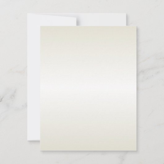 トロピカルパームリーフ サマー リハーサルディナー 招待状 (裏面)