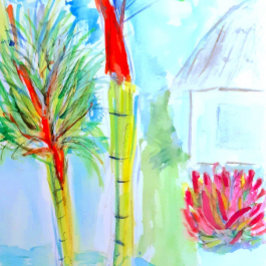 トロピカルパームレギンスバイアリエラ&リリーデザイン レギンス