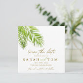 トロピカルパーム保存日 招待状 (スタンド正面)