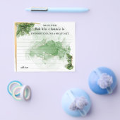 トロピカルパーム共有アデイトナイトブライダルシャワーカード チラシ (シングル)