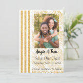 トロピカルパーム写真の保存日時 セーブザデート (スタンド正面)