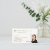 トロピカルパーム実在ツリーエステートの写真 名刺 (スタンド正面)