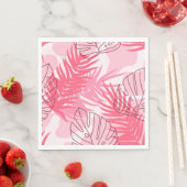 トロピカルパーム紙ナプキンス スタンダードランチョンナプキン (インサイチュ)