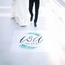 トロピカルパーム結婚ズダンスフロアデカール