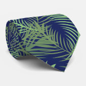 トロピカルパーム葉ツリーパパ ネクタイ (ロール)