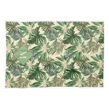 トロピカルパーム葉モノグラム