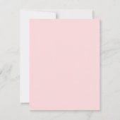 トロピカルパーム葉モンステラ名前をカスタムする ノートカード (裏面)