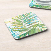 トロピカルパーム葉 コースター (左側)