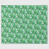 トロピカルパーム葉 ラッピングペーパー (フラット)