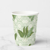 トロピカルパーム葉 紙コップ (右)