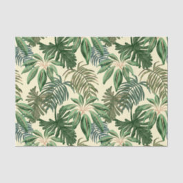 トロピカルパーム葉 薄葉紙
