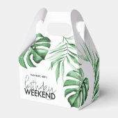 トロピカルパーム誕生日ウィークエンドフェイスボックス フェイバーボックス (正面サイド)