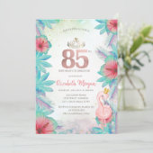 トロピカルパーム離れスハイビスカスピンクフラミンゴ85th 招待状 (スタンド正面)