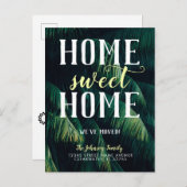 トロピカルパーム離れツリーホームスウィートホームムービング 案内ポストカード (正面/裏面)