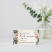 トロピカルパーム |シャワーゲームキスカードの数 プレイスカード (スタンド正面)