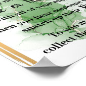 トロピカルパーム リングを指にはめろ シャワーゲームサイン ポスター (角)