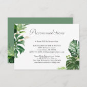 トロピカルパー葉ムズアコモデーションズ エンクロージャーカード (正面/裏面)