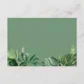 トロピカルパー葉ムズアコモデーションズ エンクロージャーカード (裏面)