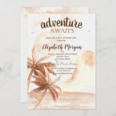 トロピカルパ素朴ーム 招待状 (正面/裏面)