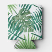 トロピカルパ葉ームの水彩 缶クーラー (裏面)