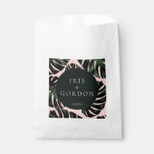 トロピカルパ葉ームウエディング フェイバーバッグ (正面)