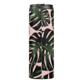 トロピカルパ葉ームパーソナライズされた名トートバッグ タンブラー (裏面)