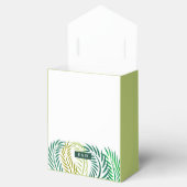 トロピカルパ葉ームビーチ結婚式 フェイバーボックス (オープン)