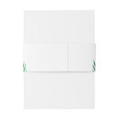 トロピカルパ葉ームビーチ結婚式 招待状ベリーバンド (裏面例)