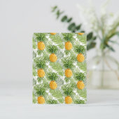 トロピカルパ葉ーム&パイナップル ポストカード (スタンド正面)