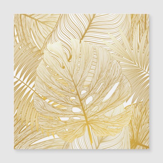 トロピカルパ葉ーム:ヴィンテージパターン。 (正面)