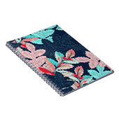 トロピカルパ葉ーム:ヴィンテージパターン ノートブック (右側)