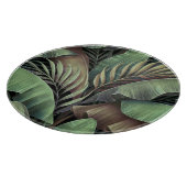 トロピカルパ離れームイラストレーション、手描き3Dパレット。 カッティングボード (角)