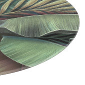 トロピカルパ離れームイラストレーション、手描き3Dパレット。 カッティングボード (角)