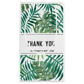 トロピカルパ離れームサロンサンキュー美しい スモールペーパーバッグ (正面)