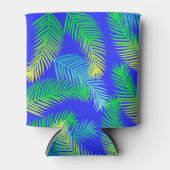 トロピカルパ離れームパターン – ボタモダンニカル 缶クーラー (正面)