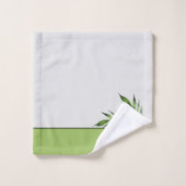 トロピカルパ離れームパーム海沿パタン浴用タオルSe バスタオルセット (ウォッシュタオル)