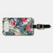 トロピカルパ離れームフローララゲージタグラベル ラゲッジタグ (正面横)